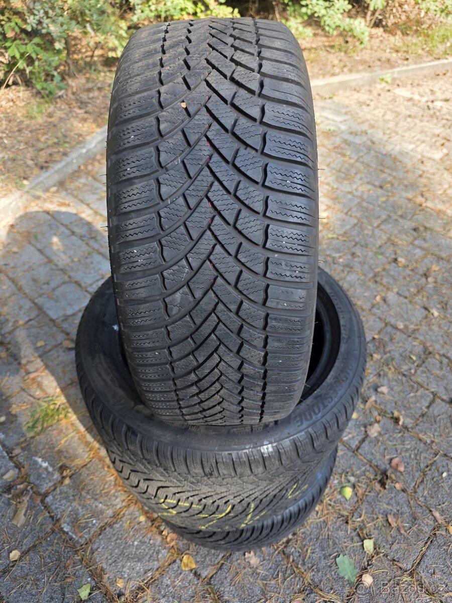 4 ks zimní pneu 225/45/17 Bridgestone 7 mm