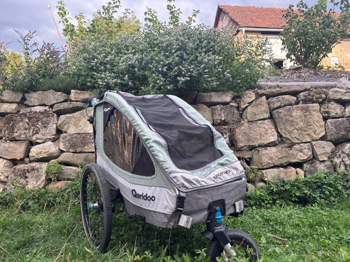 Queridoo Sportrex 1 Cyklo kočár, vozík za kolo