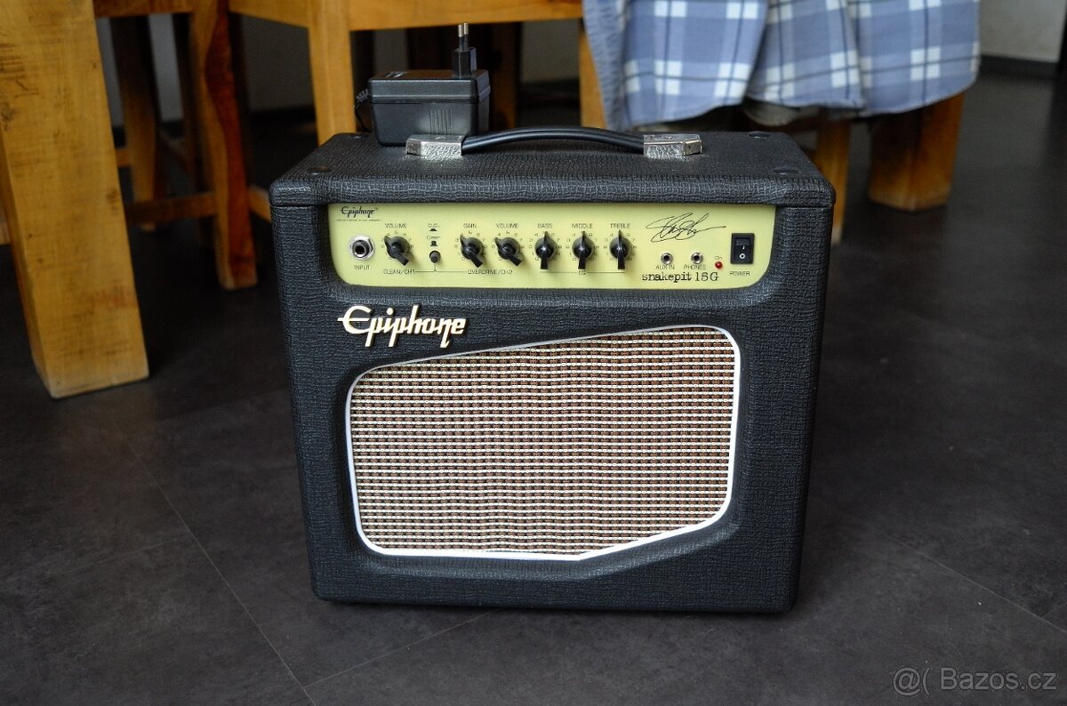 kombo EPIPHONE Snakepit 15G SLEVA