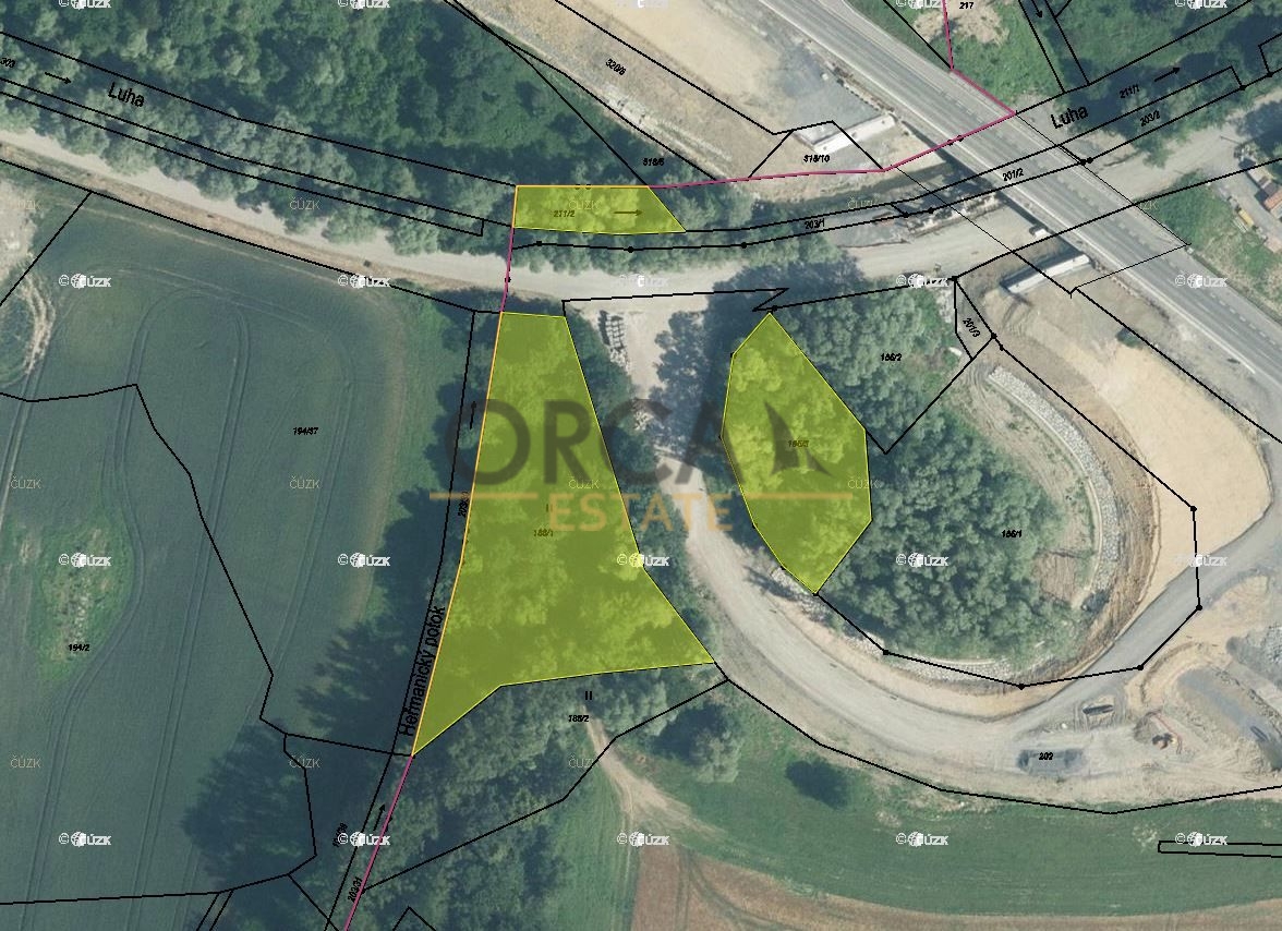 0,5 ha pozemků v k.ú. Dub u Nového Jičína