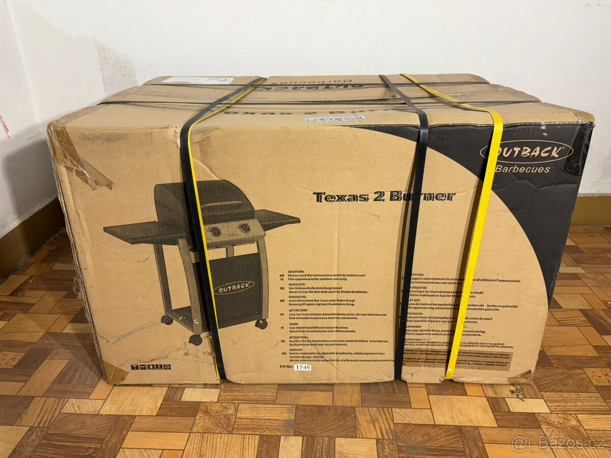 Nový nevybalený plynový gril OUTBACK Texas 2 Burner