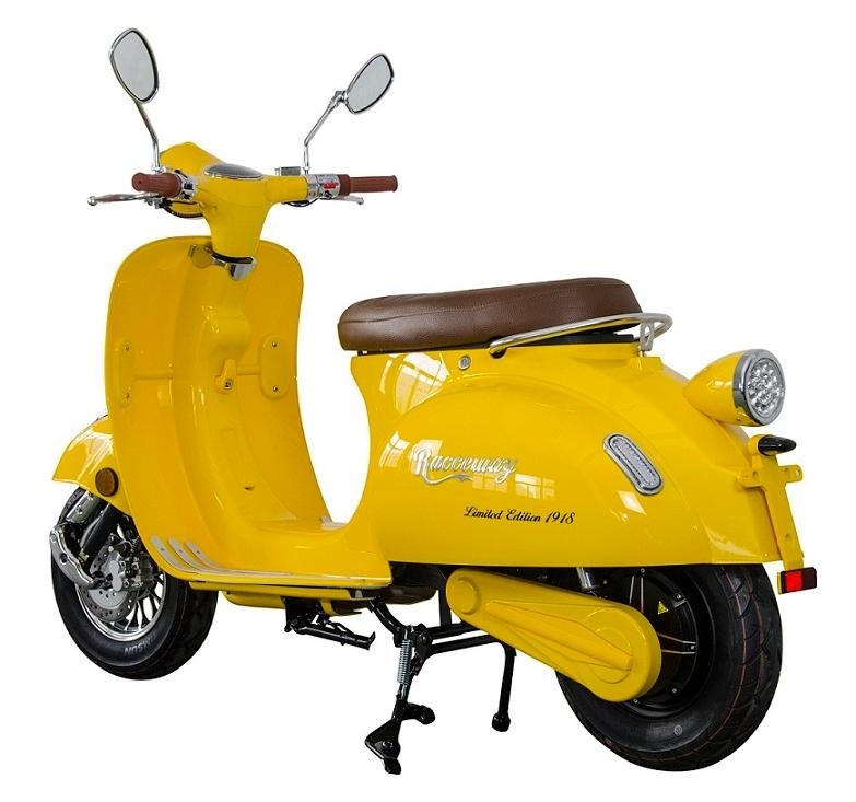 Elektroskútr RACCEWAY Century, 20 Ah žlutý