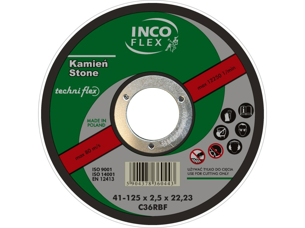 Brusný kotouč 180x6,0x22,23 mm