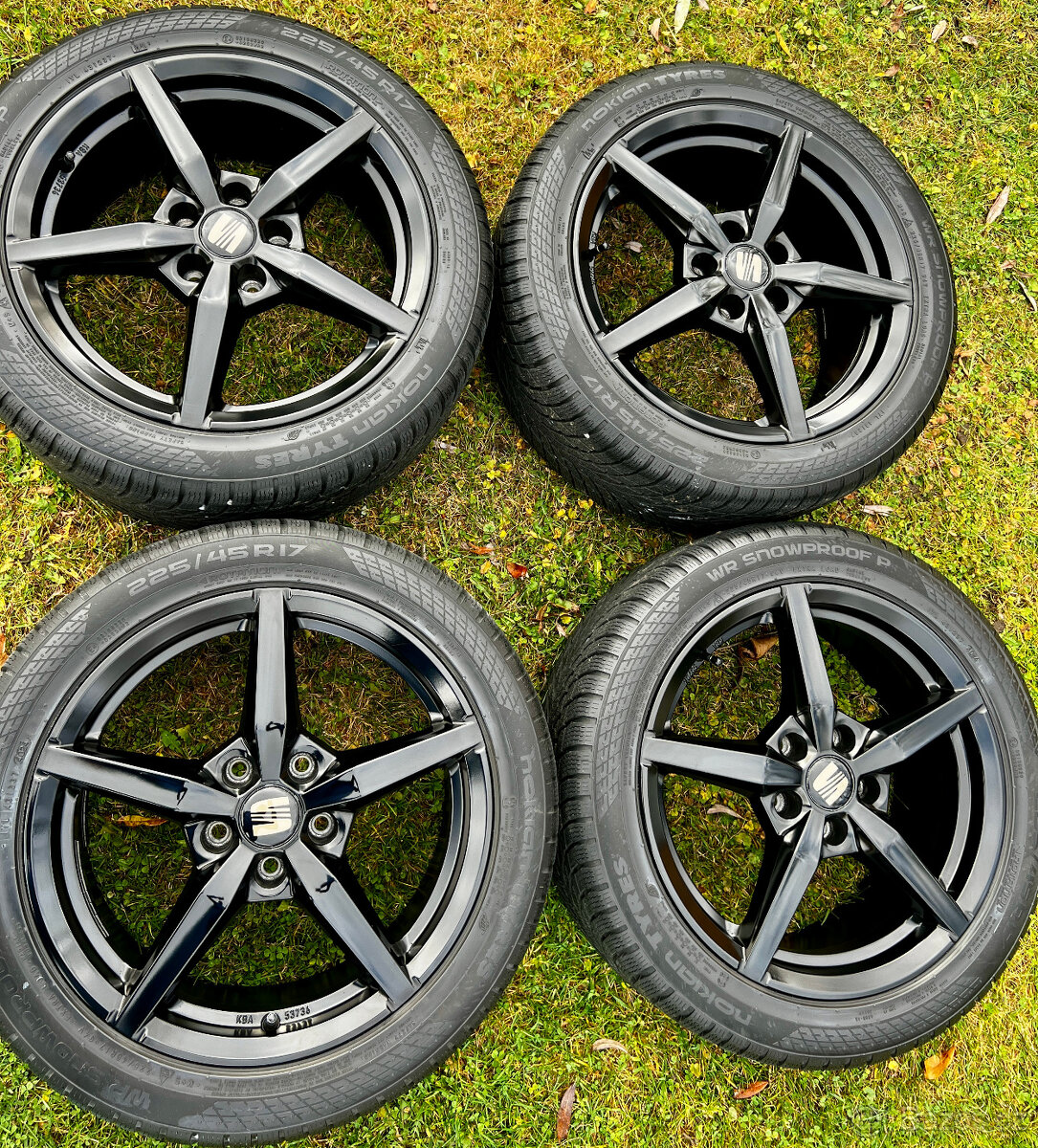 ALU ROVAL 7,5jx17ET46 + PNEU NOKIAN 225/45 R17