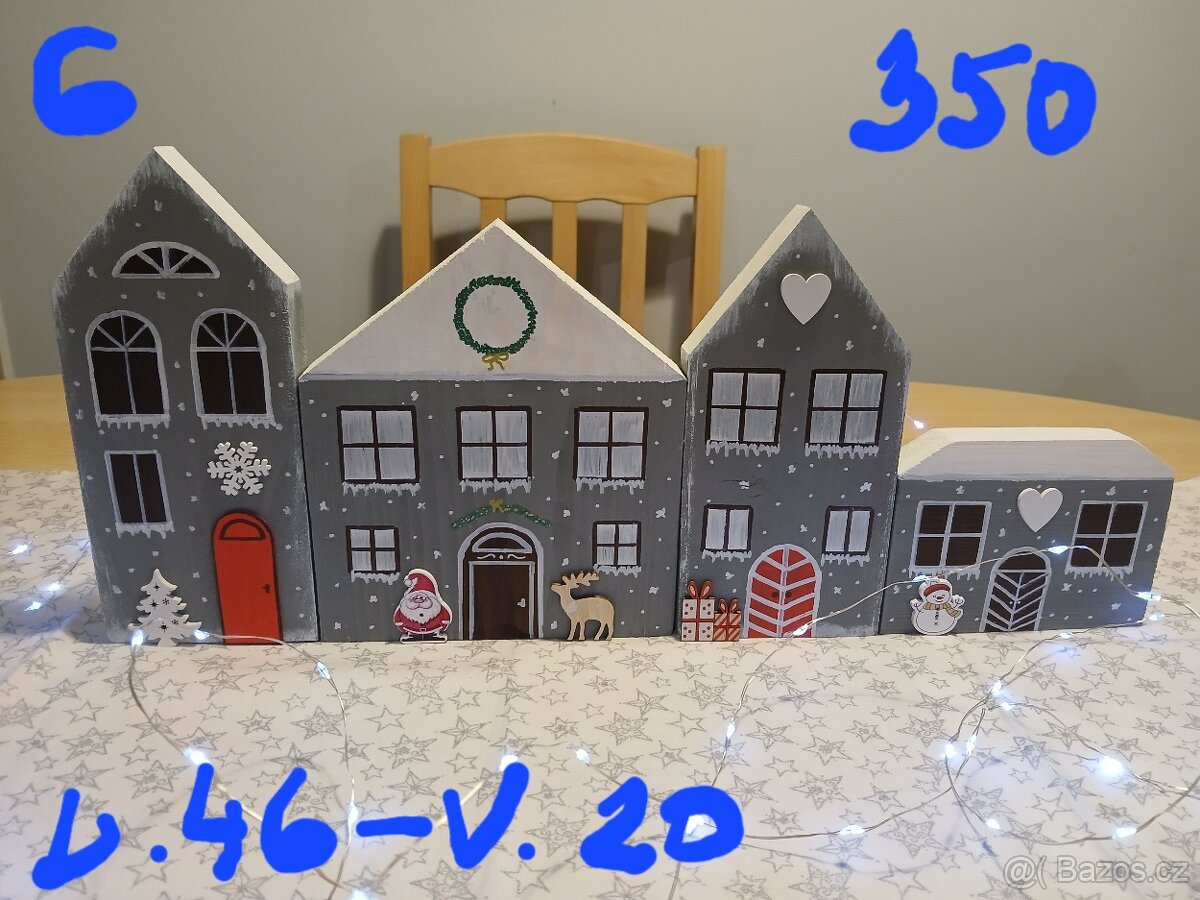 Vánoční vesničky a stromečky