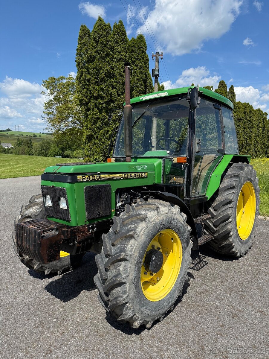 ZETOR 7340 / John Deere 2400