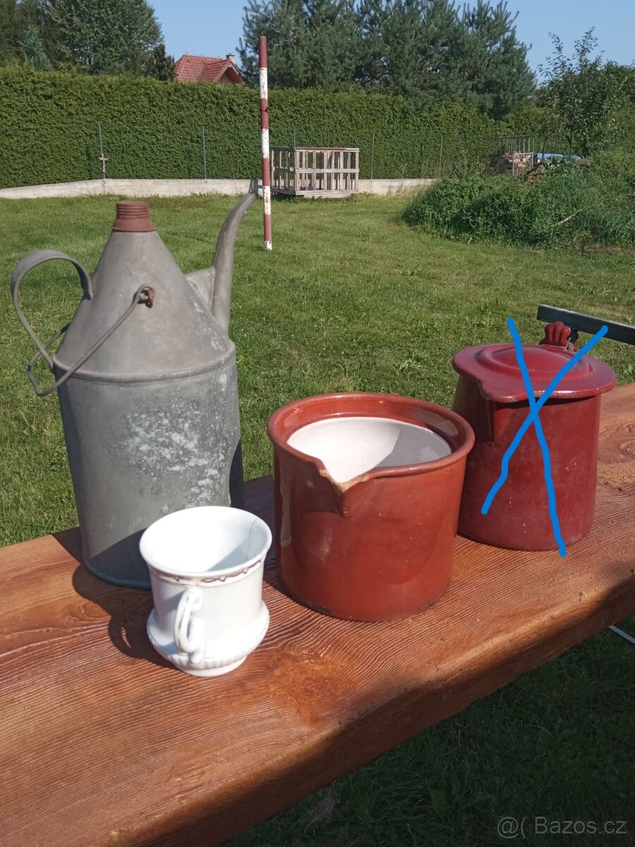 Retro konve, hrníček