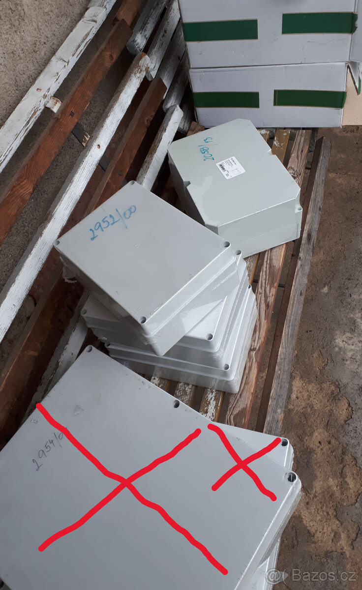 Velké elektroskříně / elektrokrabice - SLEVA