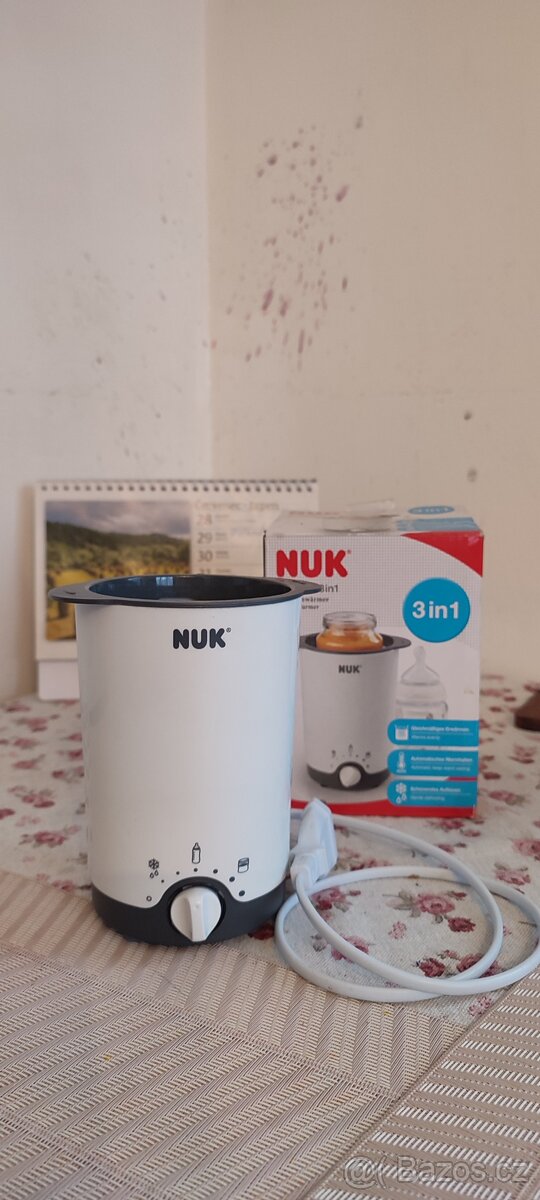 NUK 3v1 ohřívač na lahvičky