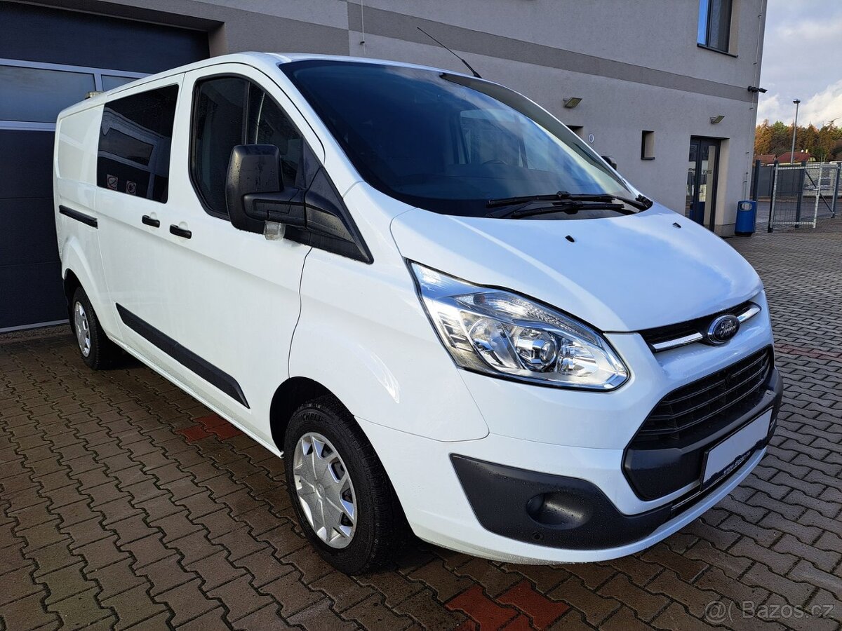 Ford Transit Custom 2.0 TDCI L2H1, ZÁRUKA, 96kW, odpočet DPH
