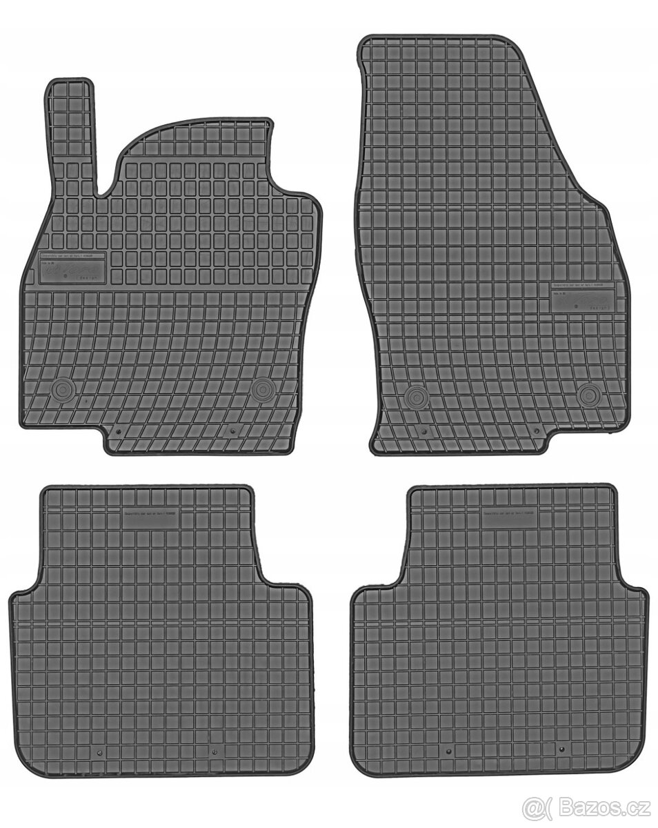 Škoda Scala - Gumové koberce a vana do kufru