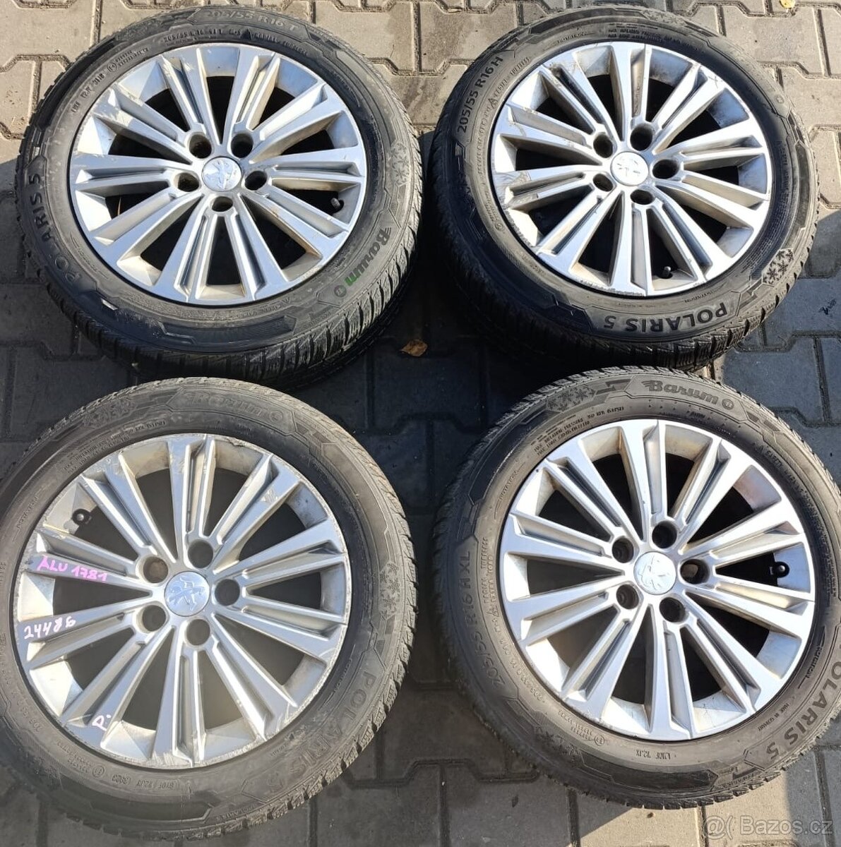 Prodám ALU kola Peugeot č. 1781