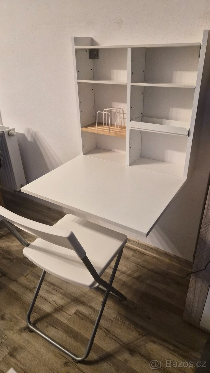 Ikea Norberg sklopný stůl s židlí