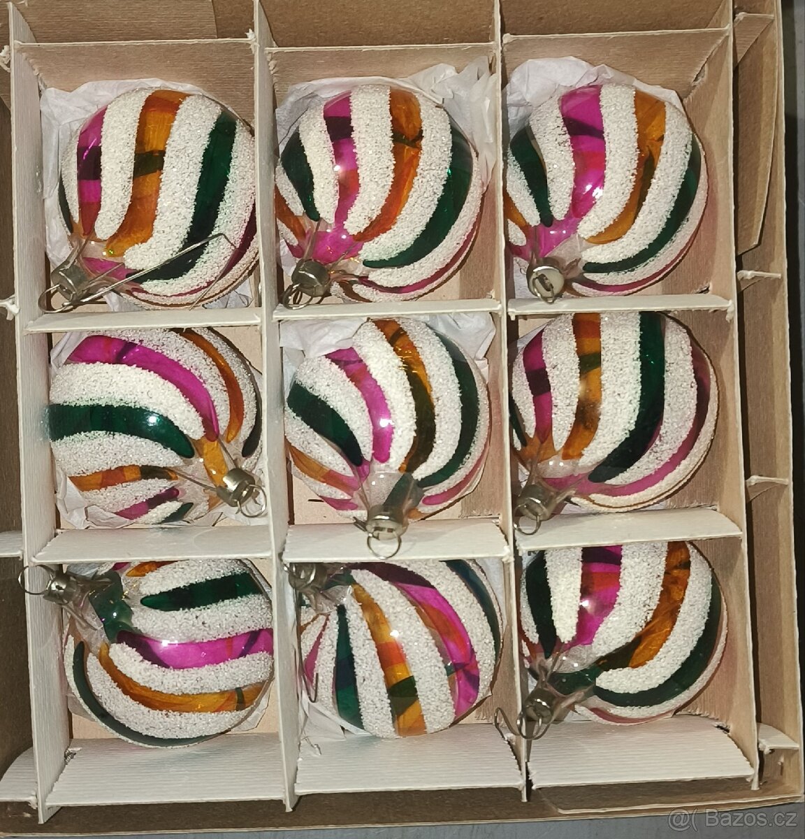 Vánoční retro ozdoby