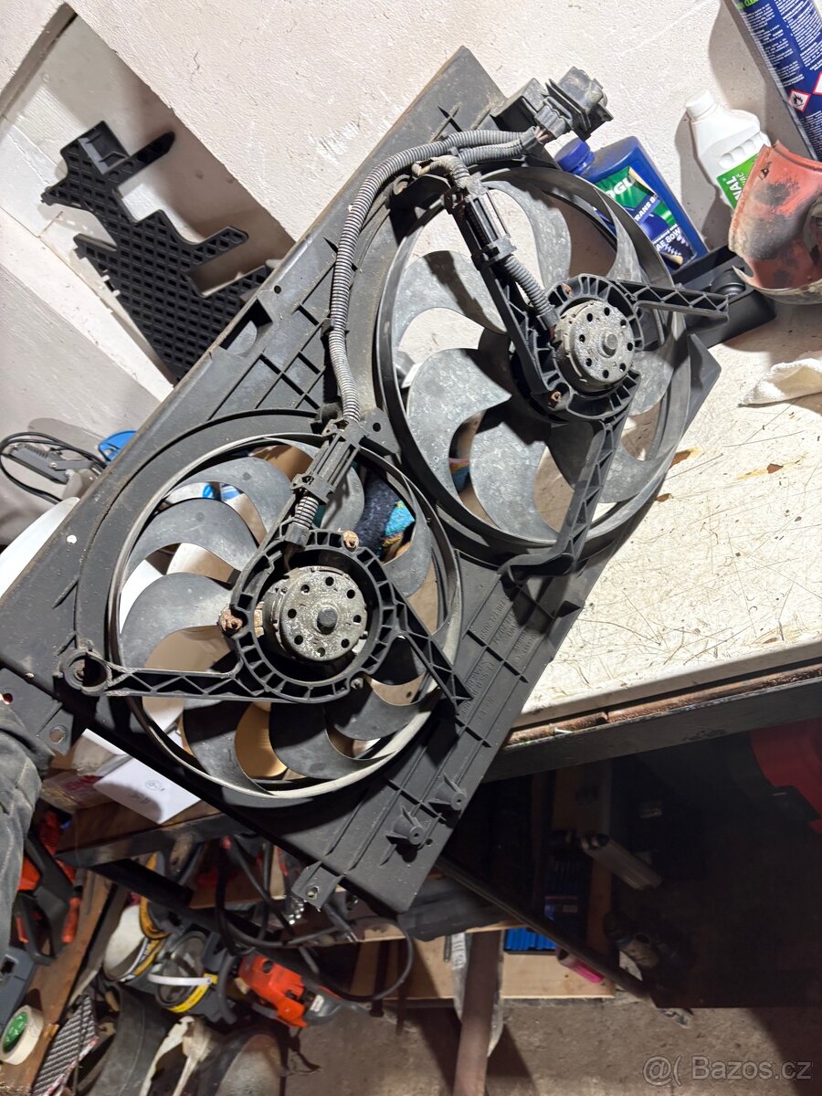 Ventilátor chladiče octavia 1