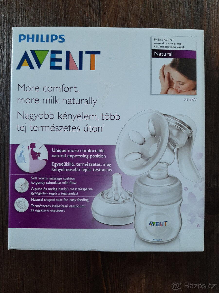 Philips Avent manuální odsávačka mateřského mléka