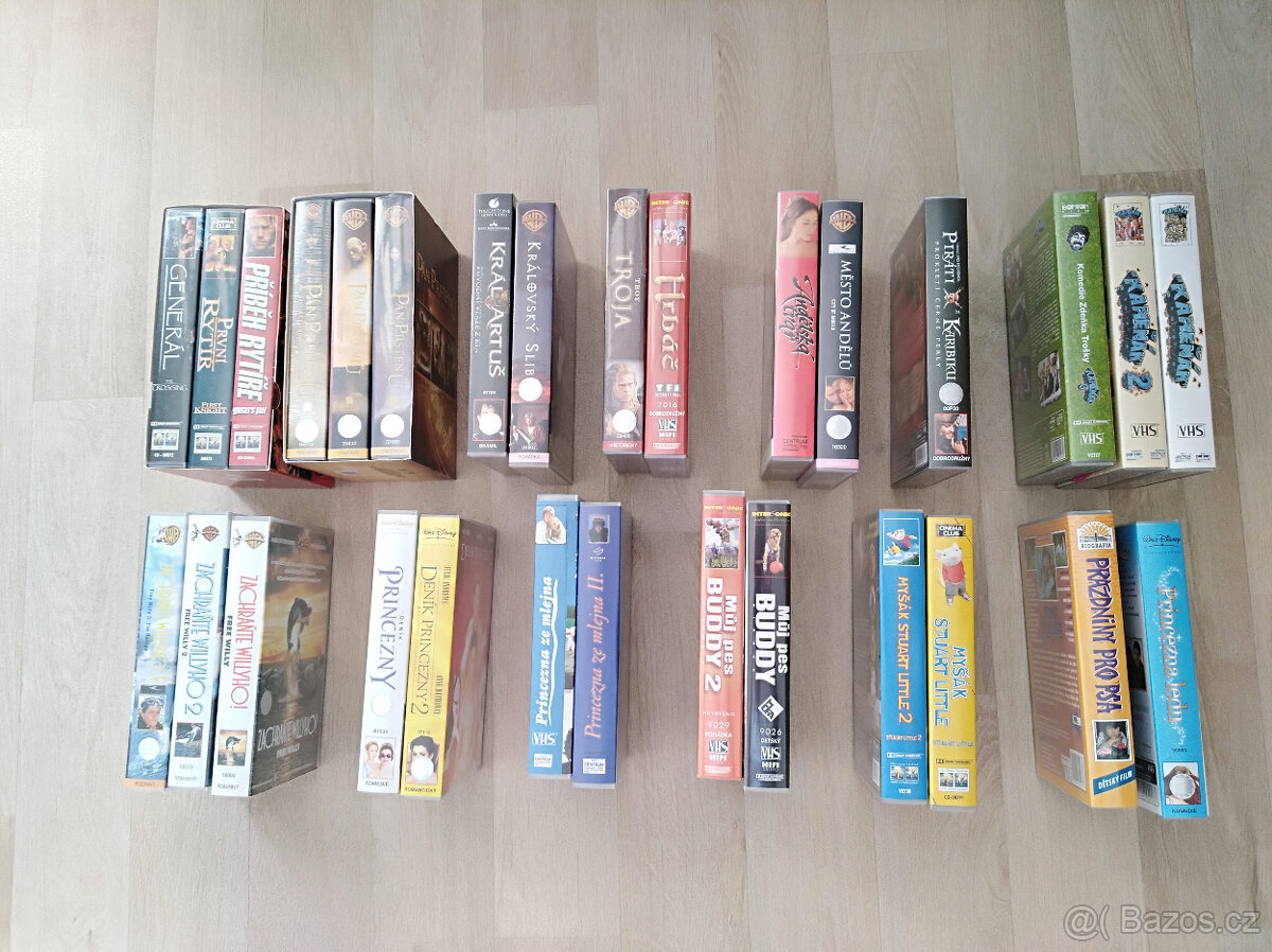 Originální VHS kazety