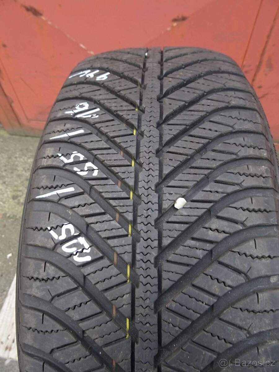 Celoroční pneu Goodyear Vector 4S, 225/55/16, 2 kusy, 7,5 mm