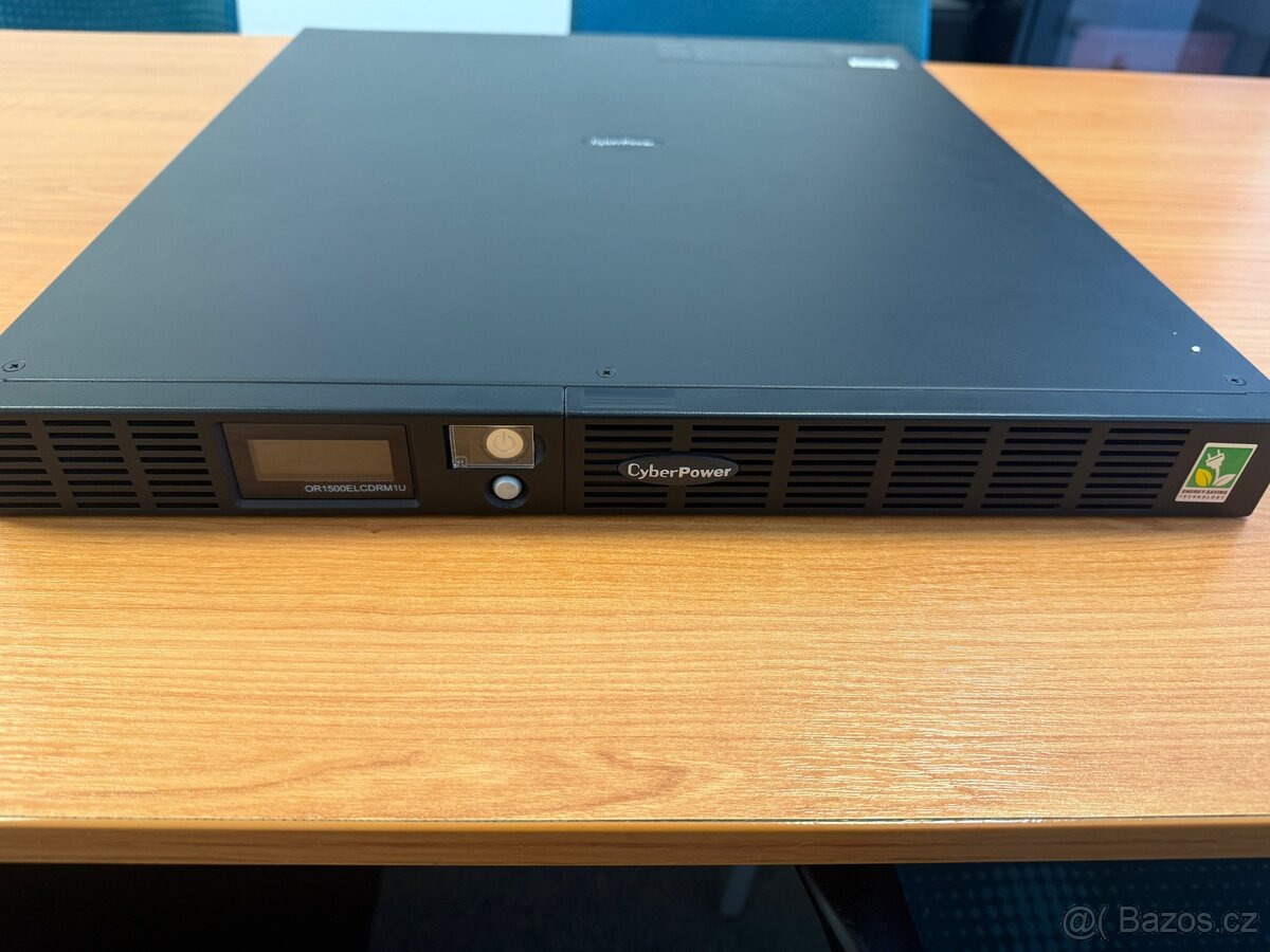 Záložní zdroj LCD II RM UPS 1500VA/900W, 1U (OR1500ERM1U)