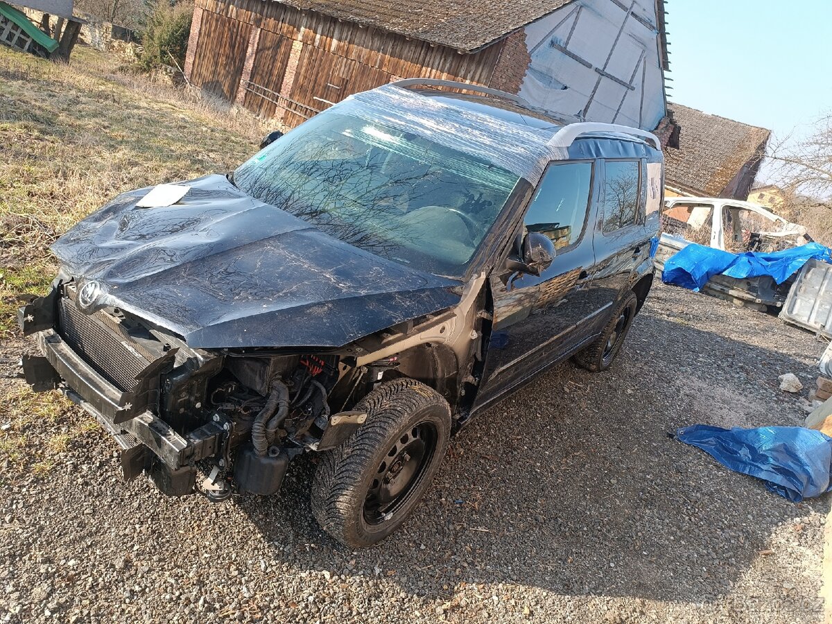 Škoda Yeti 2.0 dfs 4x4 manuál 110 kW rok 2016