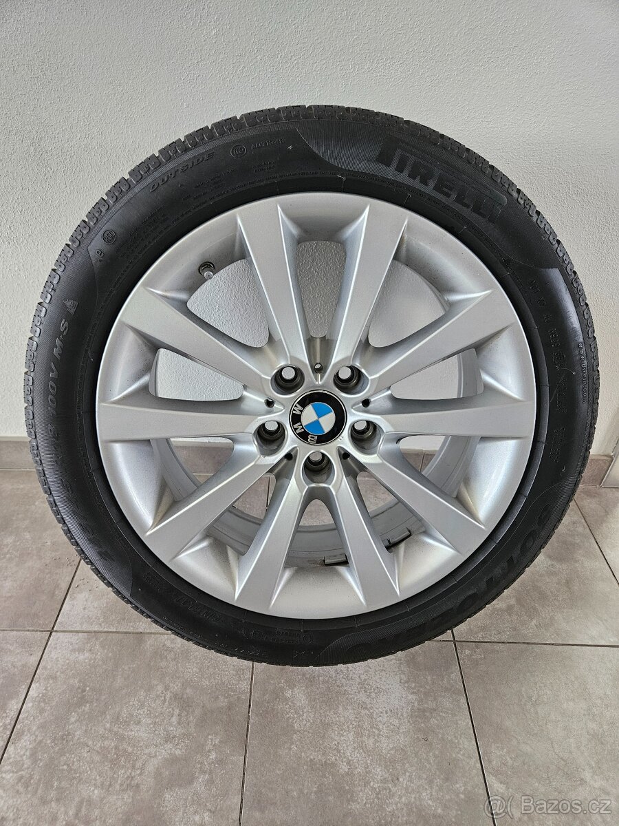 Originální alu kola BMW 5er , zimní Pirelli 245/45 R18