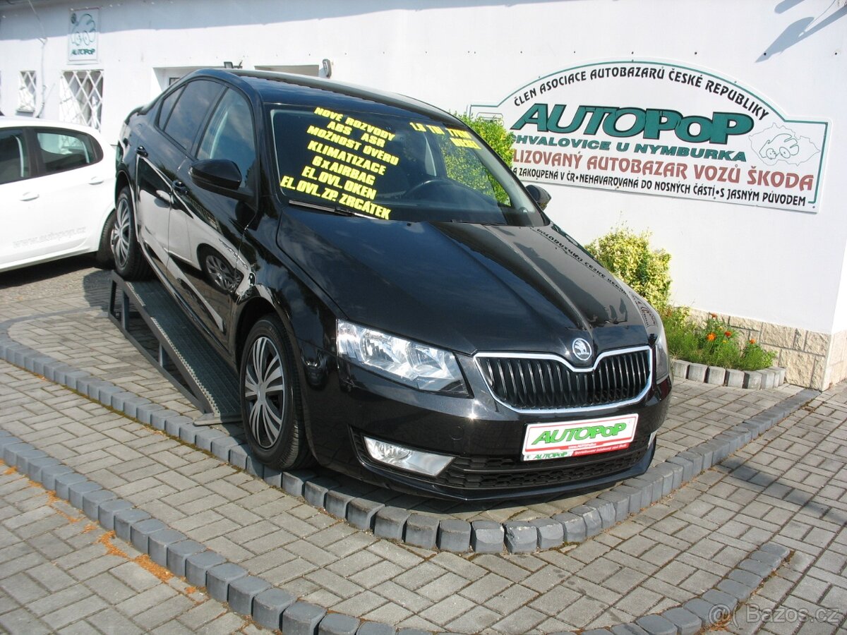 Octavia III 1,6 TDi-77 kW, 173.000,-Kč