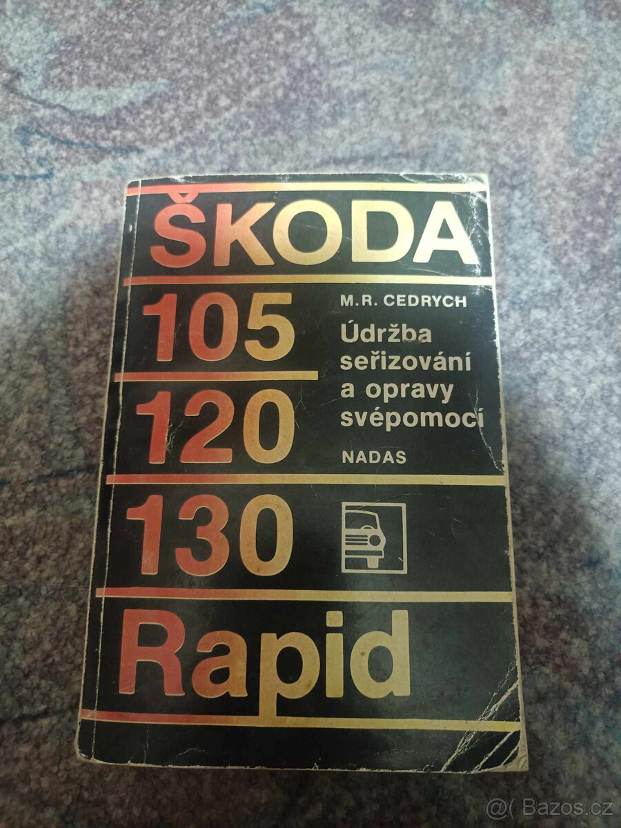Kniha Opravy Škoda105/120/130/Rapid