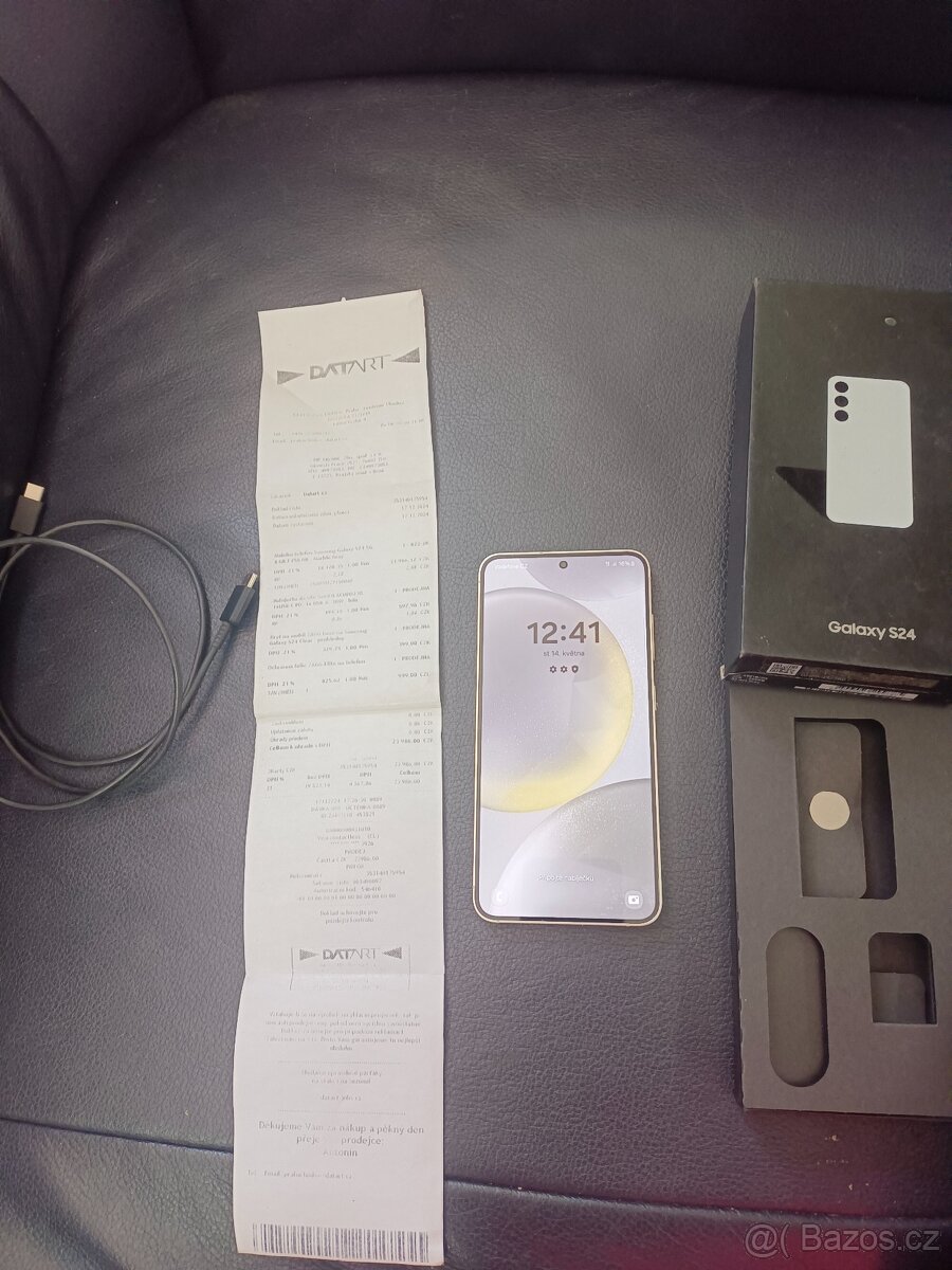 Samsung Galaxy S24 8GB/256 GB, DOKLAD, ZÁRUKA, TOP STAV