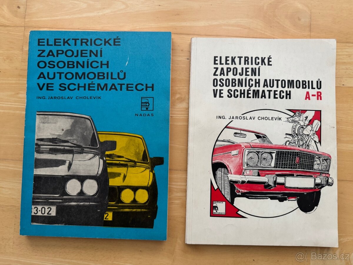 Elektrické zapojení osobních automobilů ve schématech - 2x