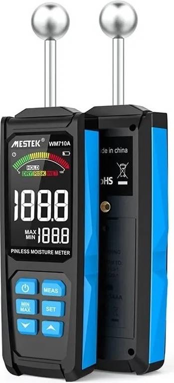 Mestek WM710A digitální vlhkoměr materiálů a dřeva
