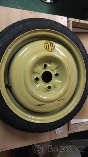 Rezerva Dojezdove kolo 4x100 Mazda Kia Hyundai Honda