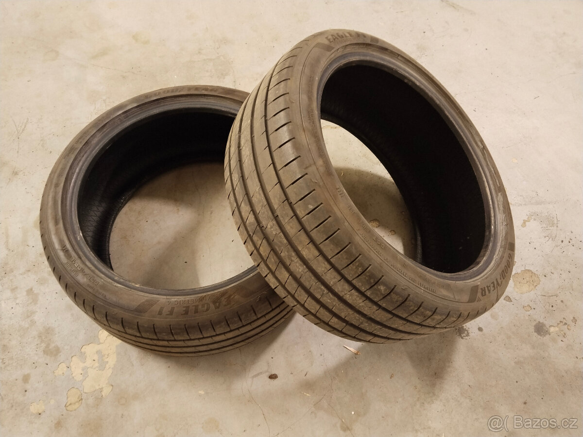 Prodám 2x pneu Goodyear Eagle F1 Asymmetric 6 – 235/40 R18