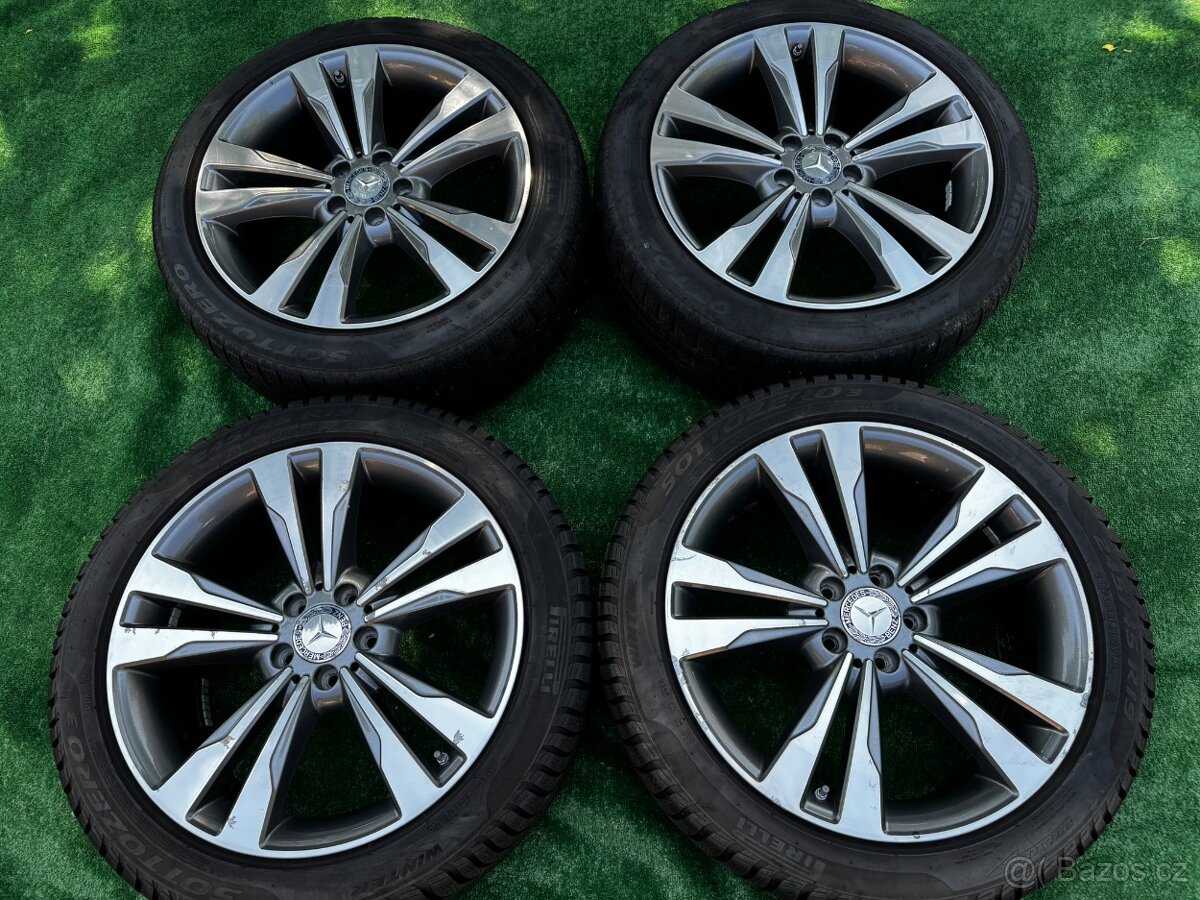 Originál alu kola Mercedes 5x112 R19 S-class zimní