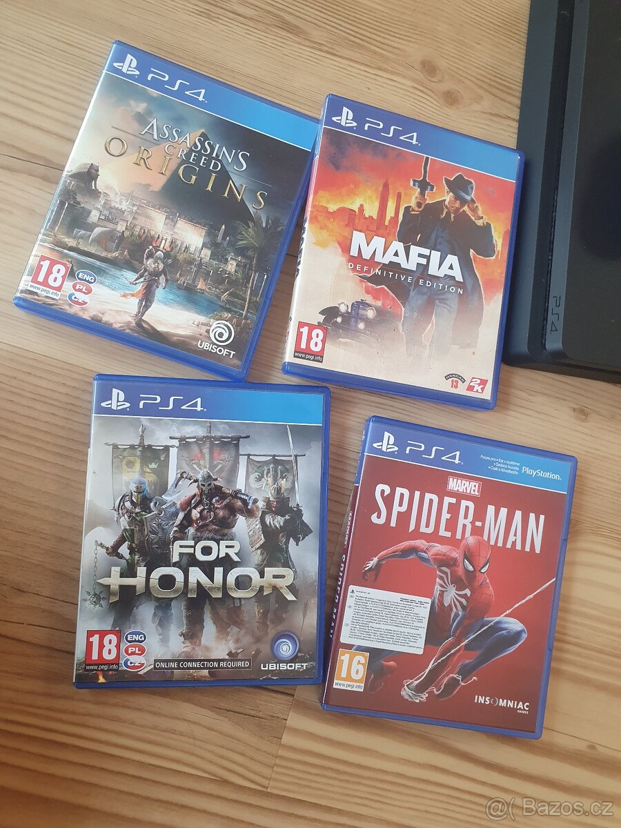 Playstation 4 + 4hry