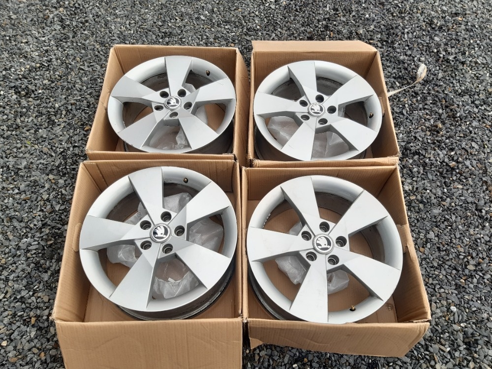 Alu kola Originál Škoda Octavia III. Denom 5x112 R17 ET49