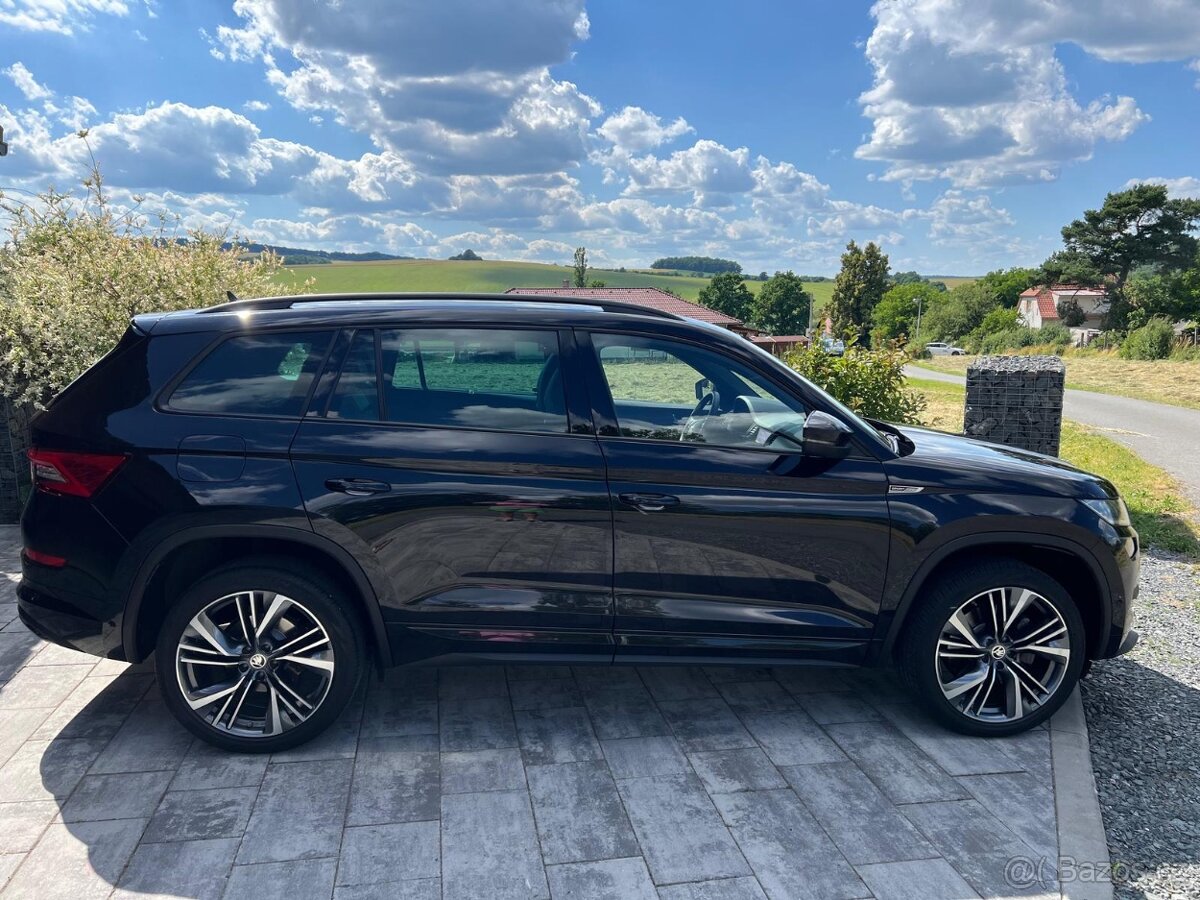Kodiaq Sportline 4x4 147 kW - TOP STAV, max. možná výbava