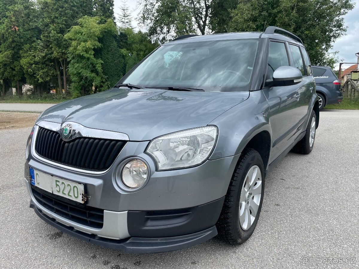 Škoda Yeti 1.2TSI 77kw 2010 156tis.najeto