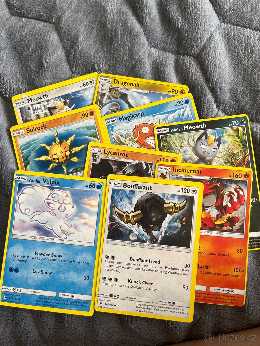 Pokemon karty