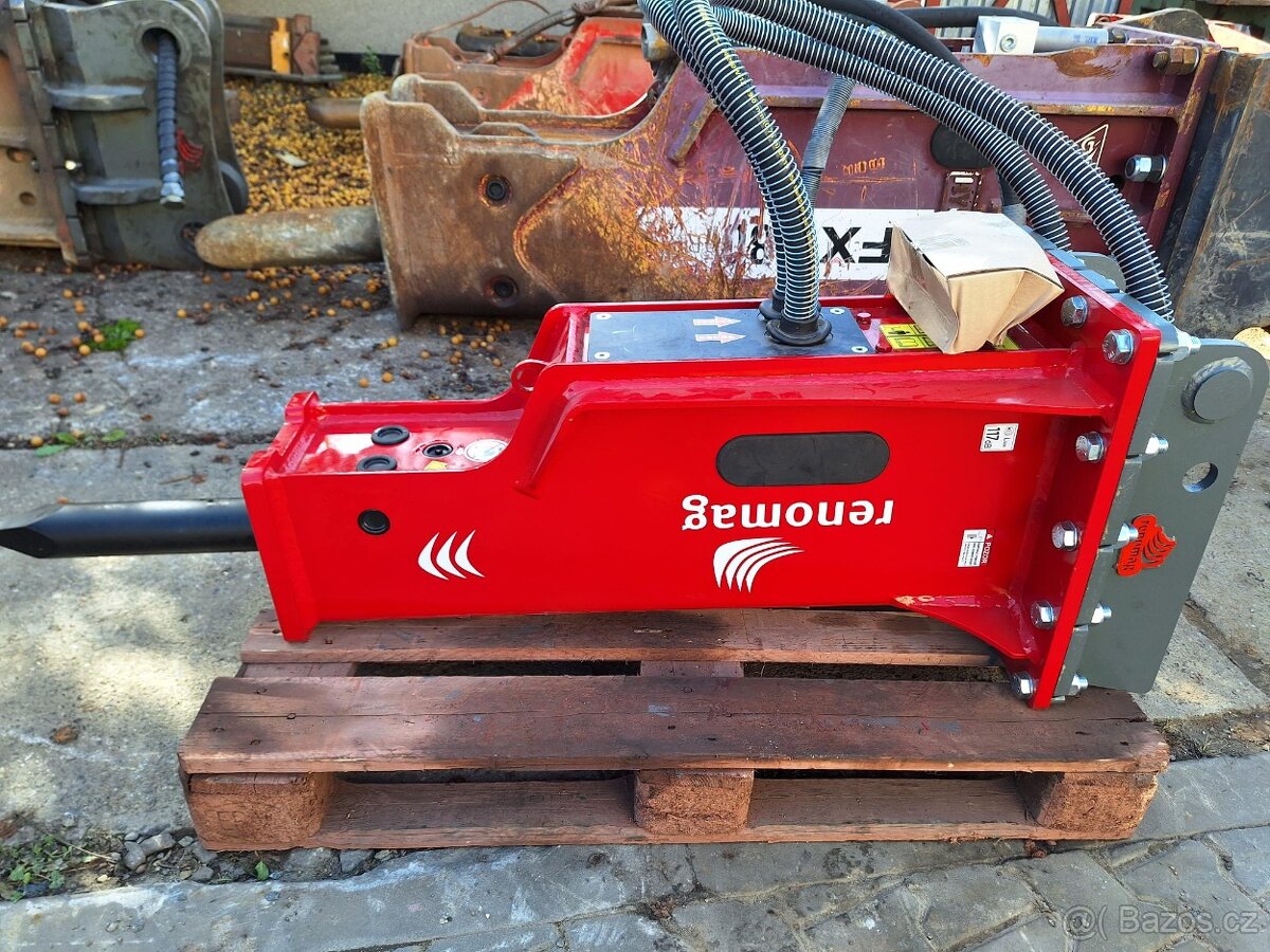 Hydraulické kladivo pro stroje 3 - 6,5 tuny