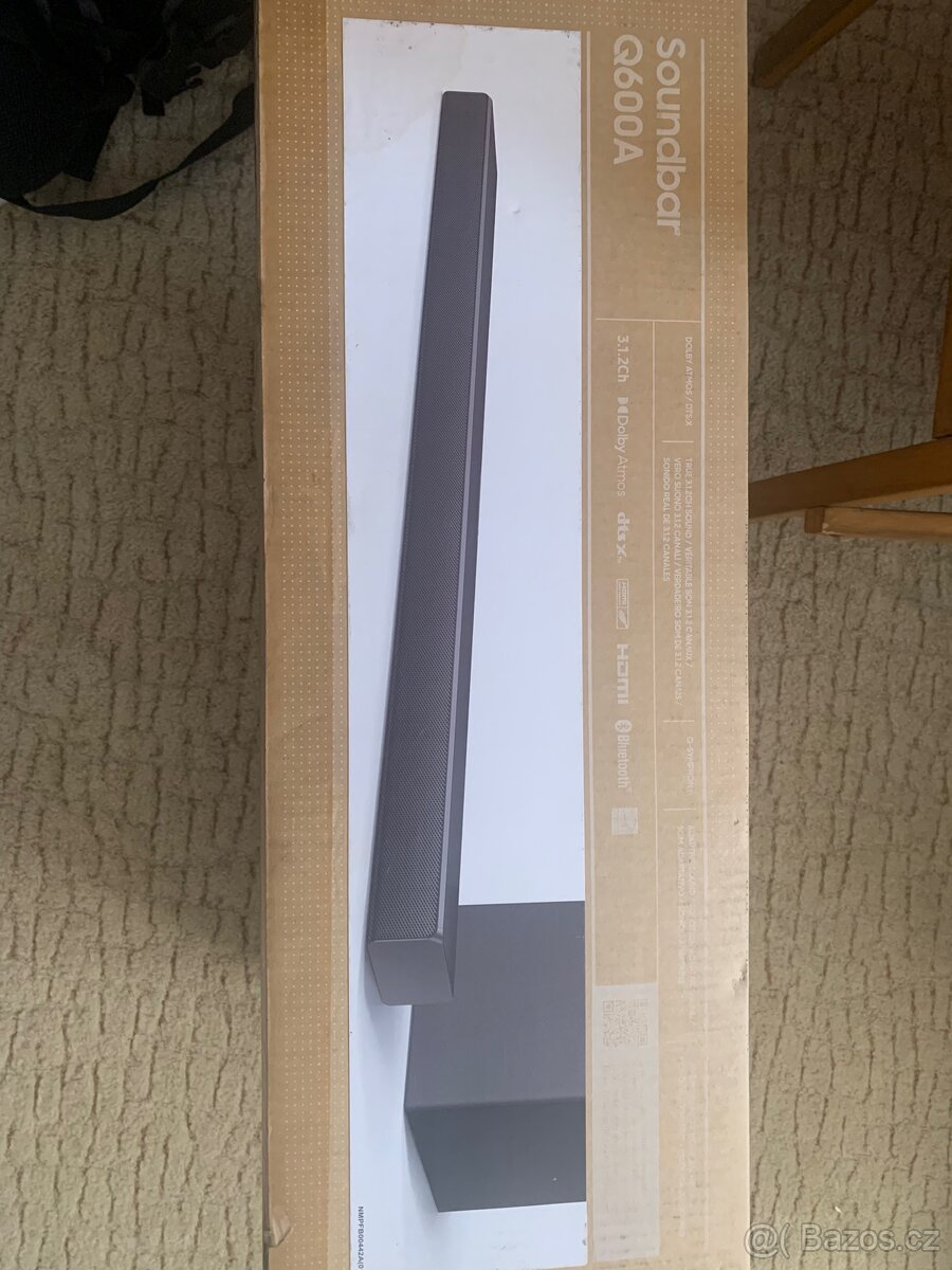 Soundbar Samsung HW Q600A 360W Dolby Atmos