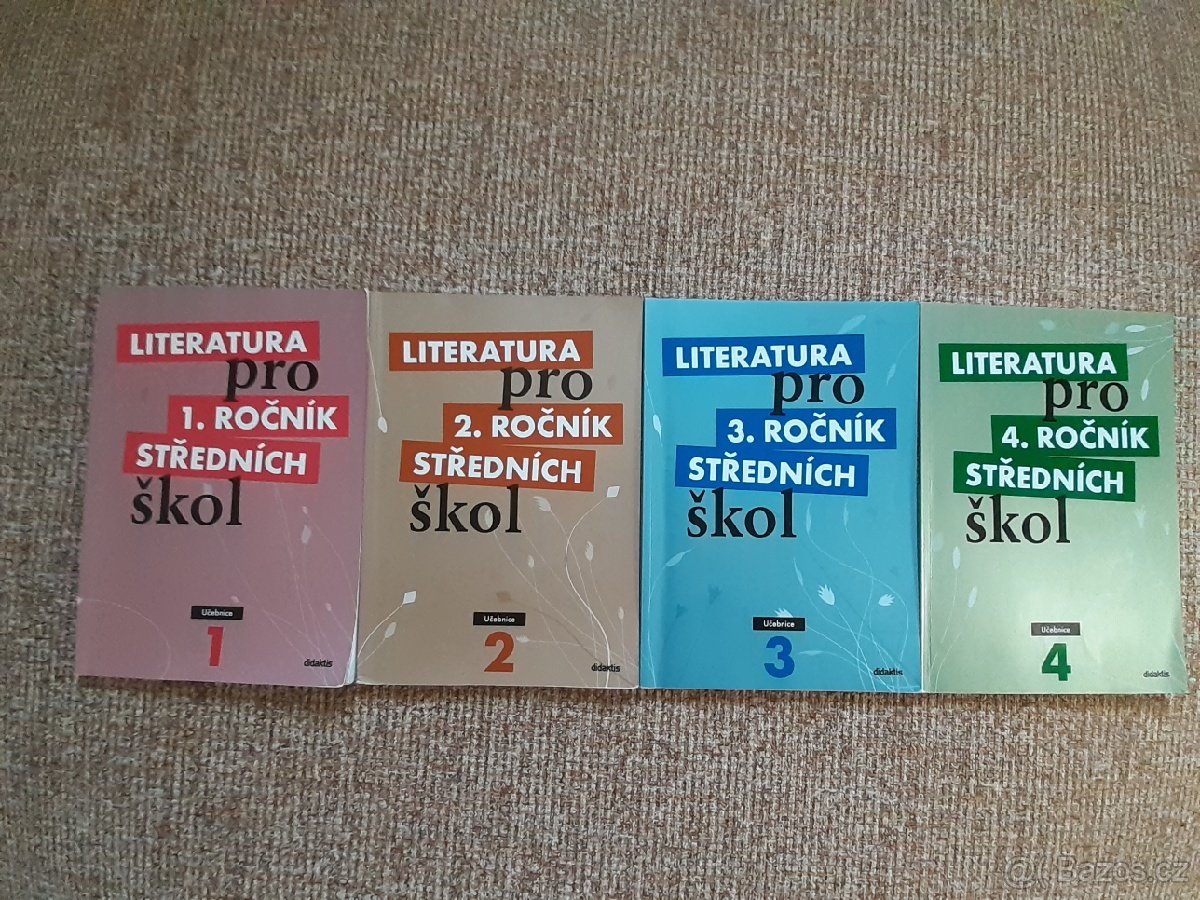 Učebnice a PS na literaturu pro SŠ