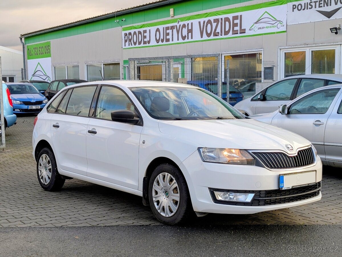 ŠKODA RAPID SPACEBACK 1.6TDi 66kW 2014 JEN 136TKM