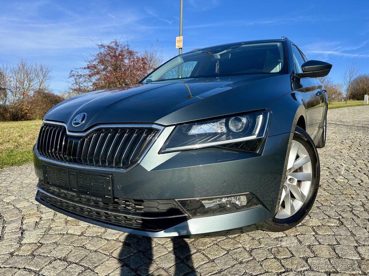 Škoda Superb 2.0 TDI 110kW DSG, rok 5/2016, servis Škoda