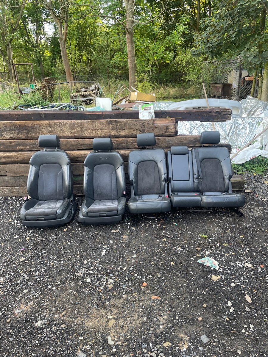 Audi Q7 4L Sline Sedačky s obrazovkou