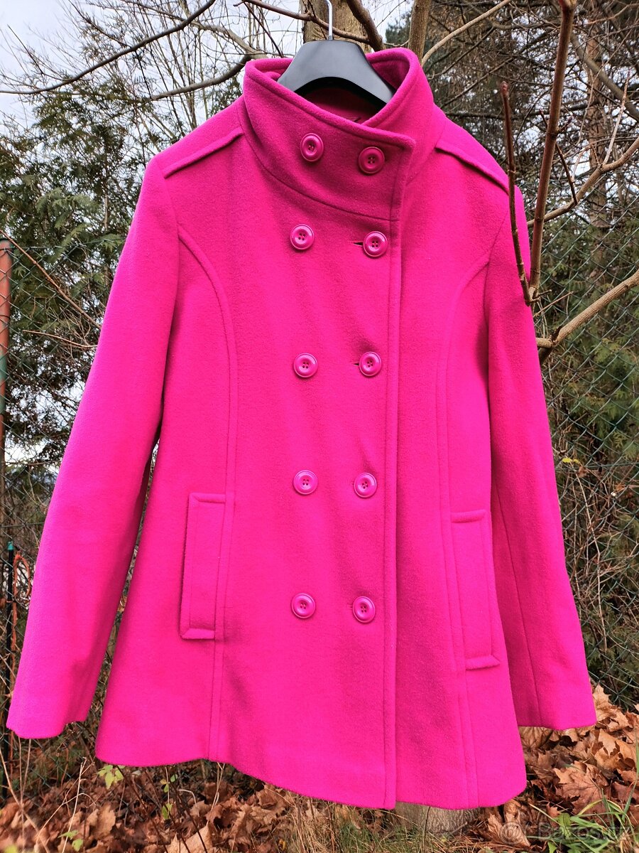 Dámský kabátek Carlo Cecci růžový