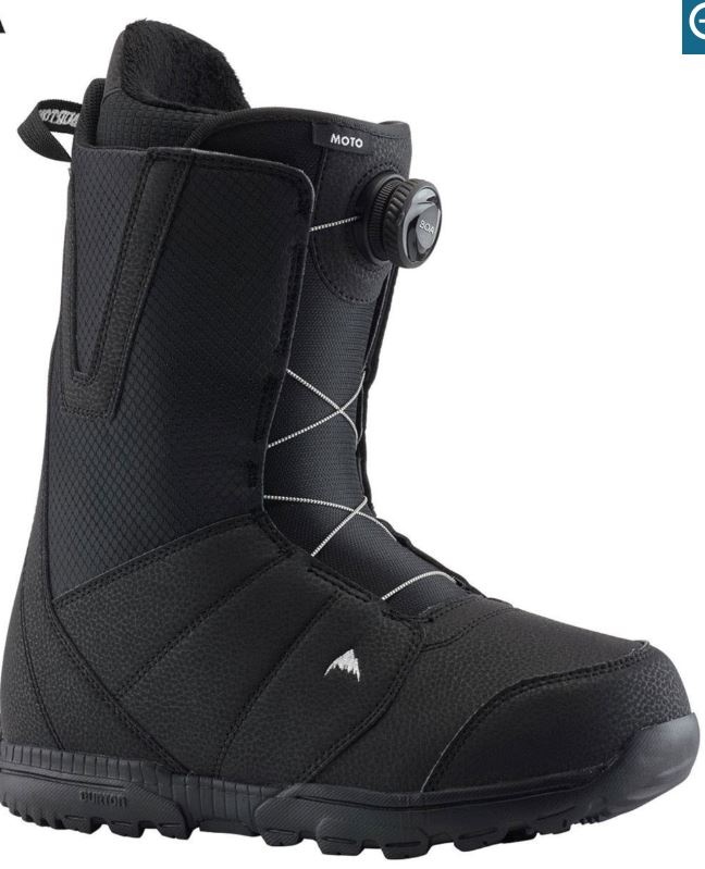 boty na snowboard zn. Burton Moto Boa Black vel. 43 TOP stav