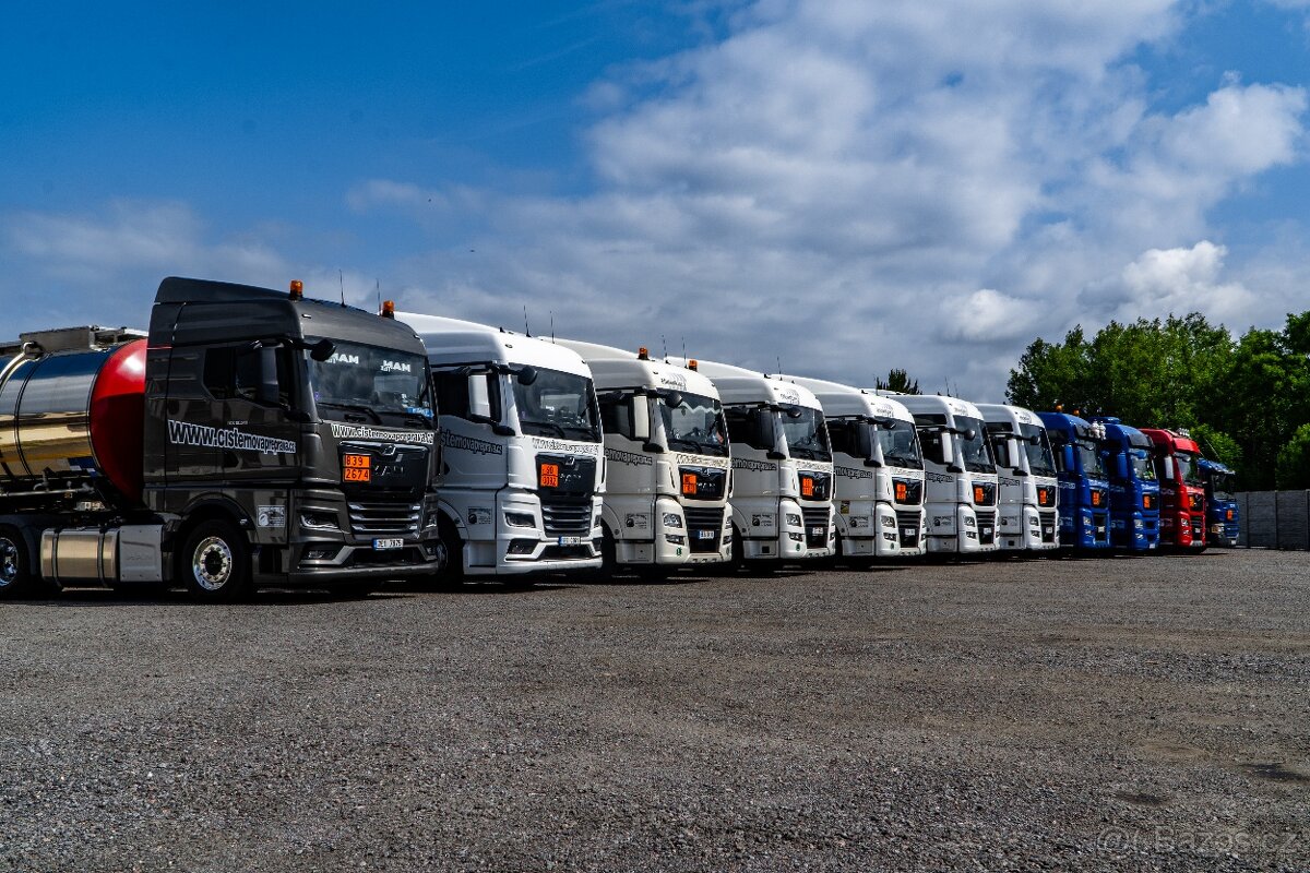 Řidič cisterny ADR HPP nebo brigáda