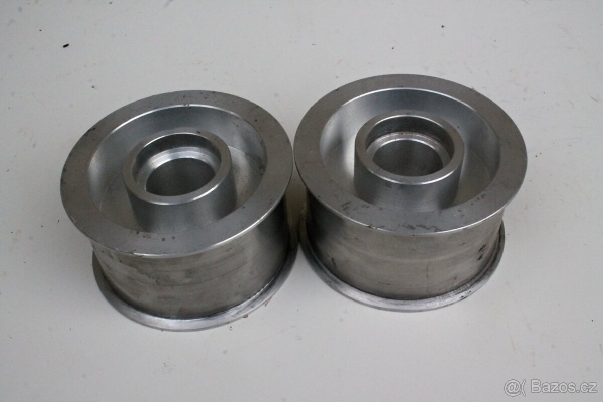 Pásová bruska - vodící kladky