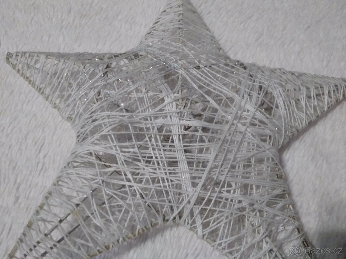 LED Svítící vánoční hvězda