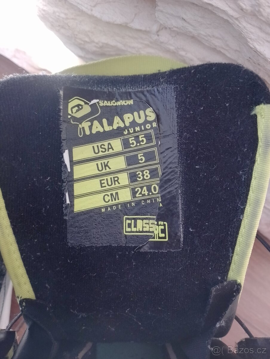 Snowboardové dětské boty